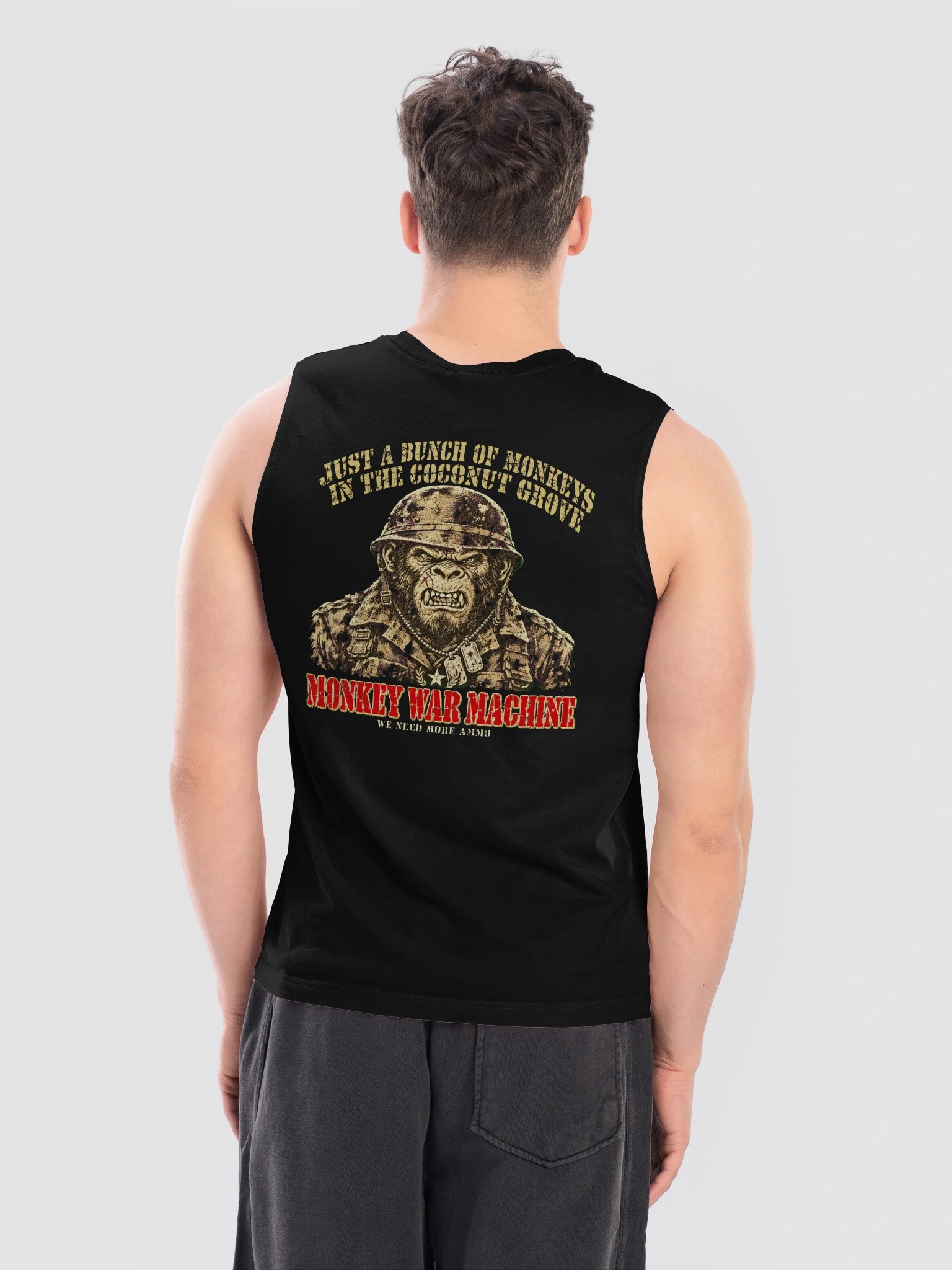 Monkey War Machine "Coconut Grove" Muscle Tank product image (8)