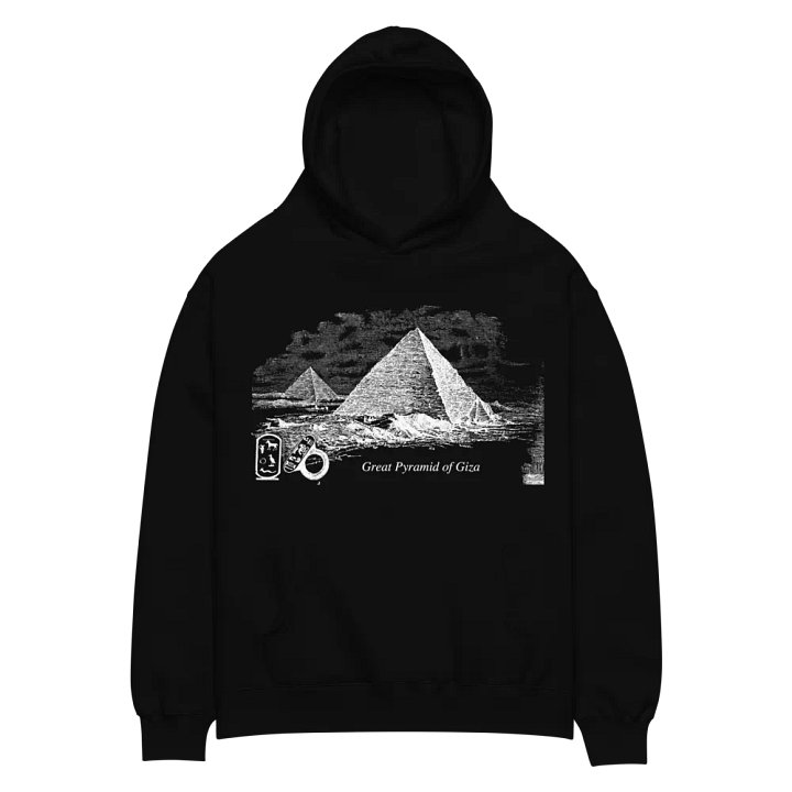 Great Pyramid of Giza - Colour Unisex Premium Oversized Hoodie product image (2)