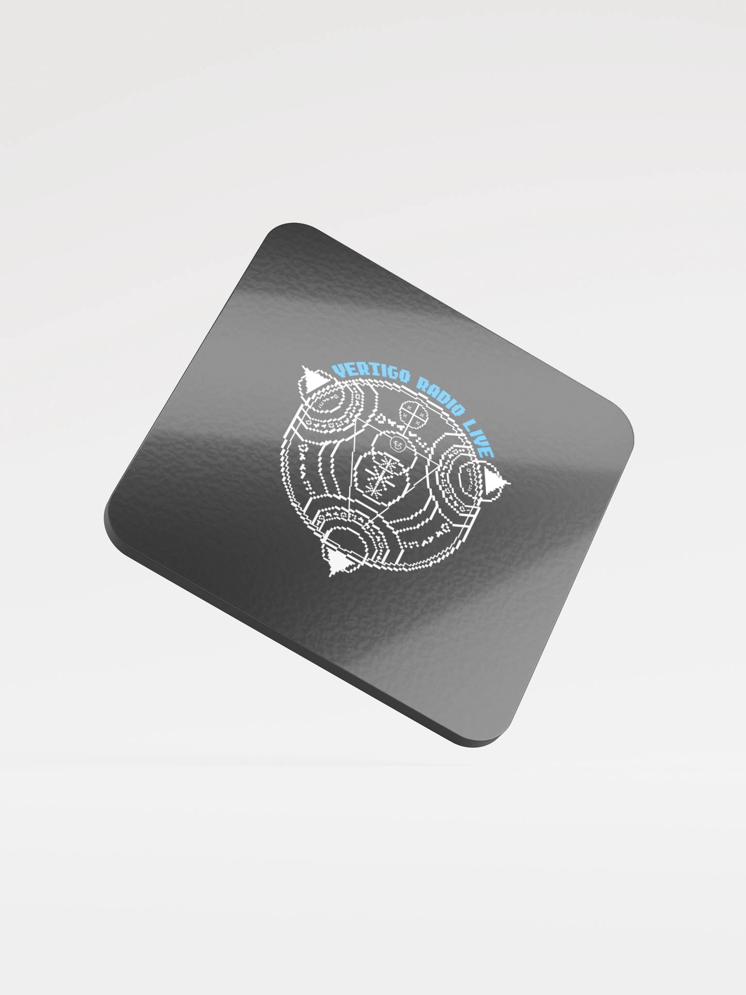 Vertigo Radio Live Coaster: Pixel Blue product image (1)