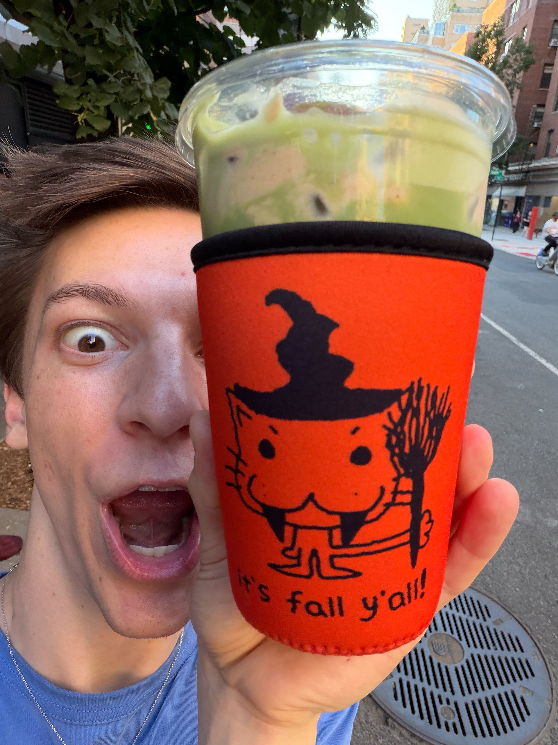 IT'S FALL Y'ALL KOOZIE!!! 🍂🍁🎃🐈‍⬛ product image (2)