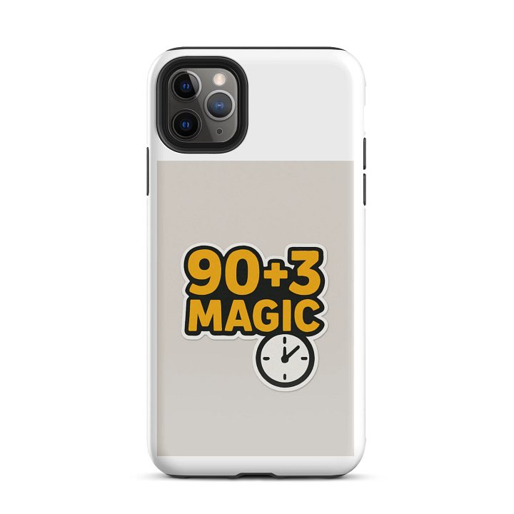 90+3 Magic iPhone Case (iPhone 11–16) | Sammy SK Football product image (26)