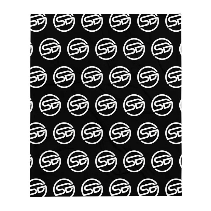 Logo Throw Blankie - Black product image (2)