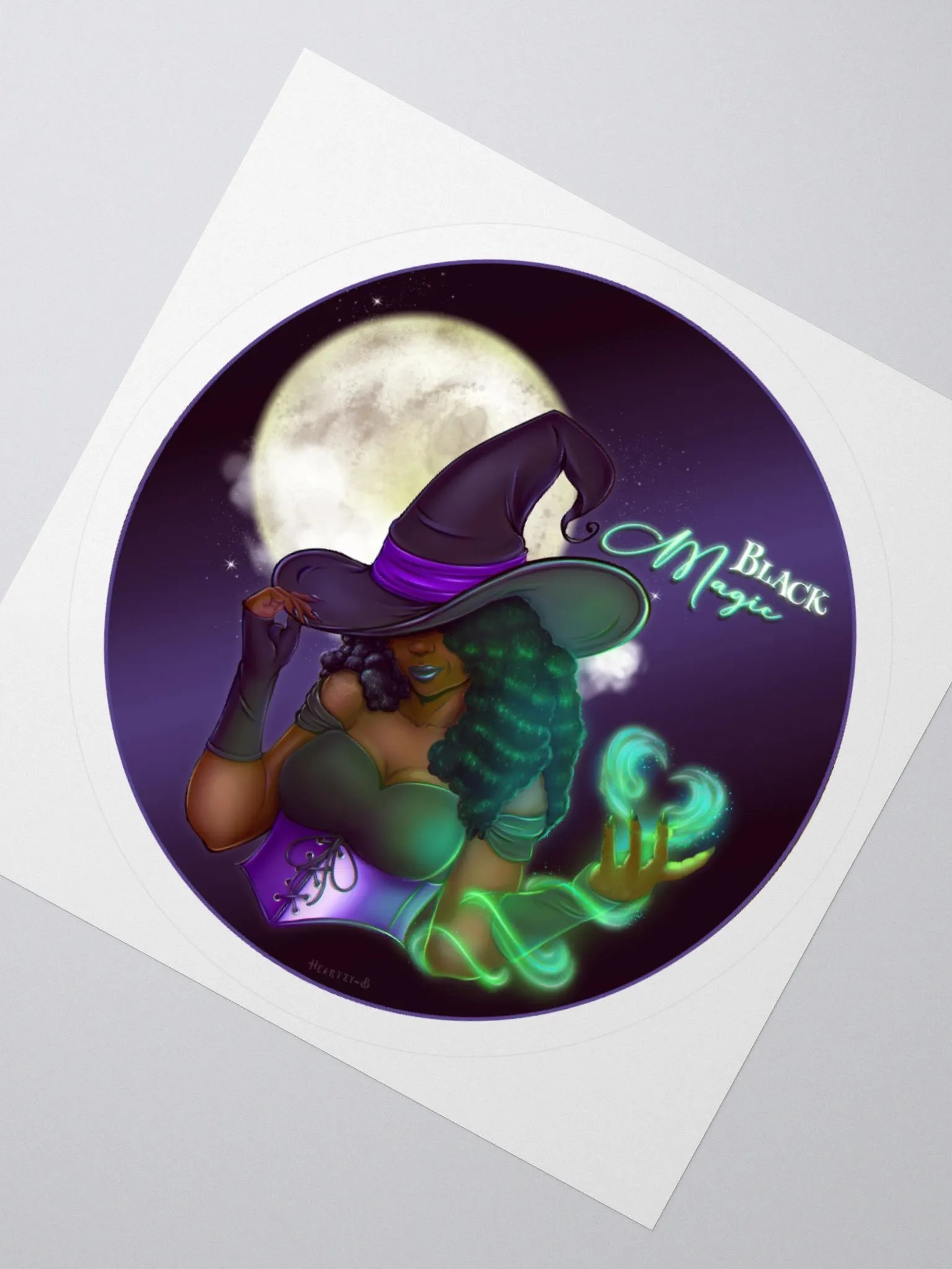 "Black Magic" Sticker product image (2)