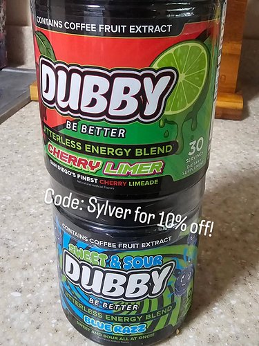 Got my @dubby.gg order in today. Man..... it is SO convenient only spending like $1.05 per energy drink for my daily caffeine...