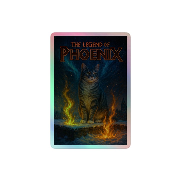 The Legend of Phoenix – Official Album Sticker holographic product image (2)
