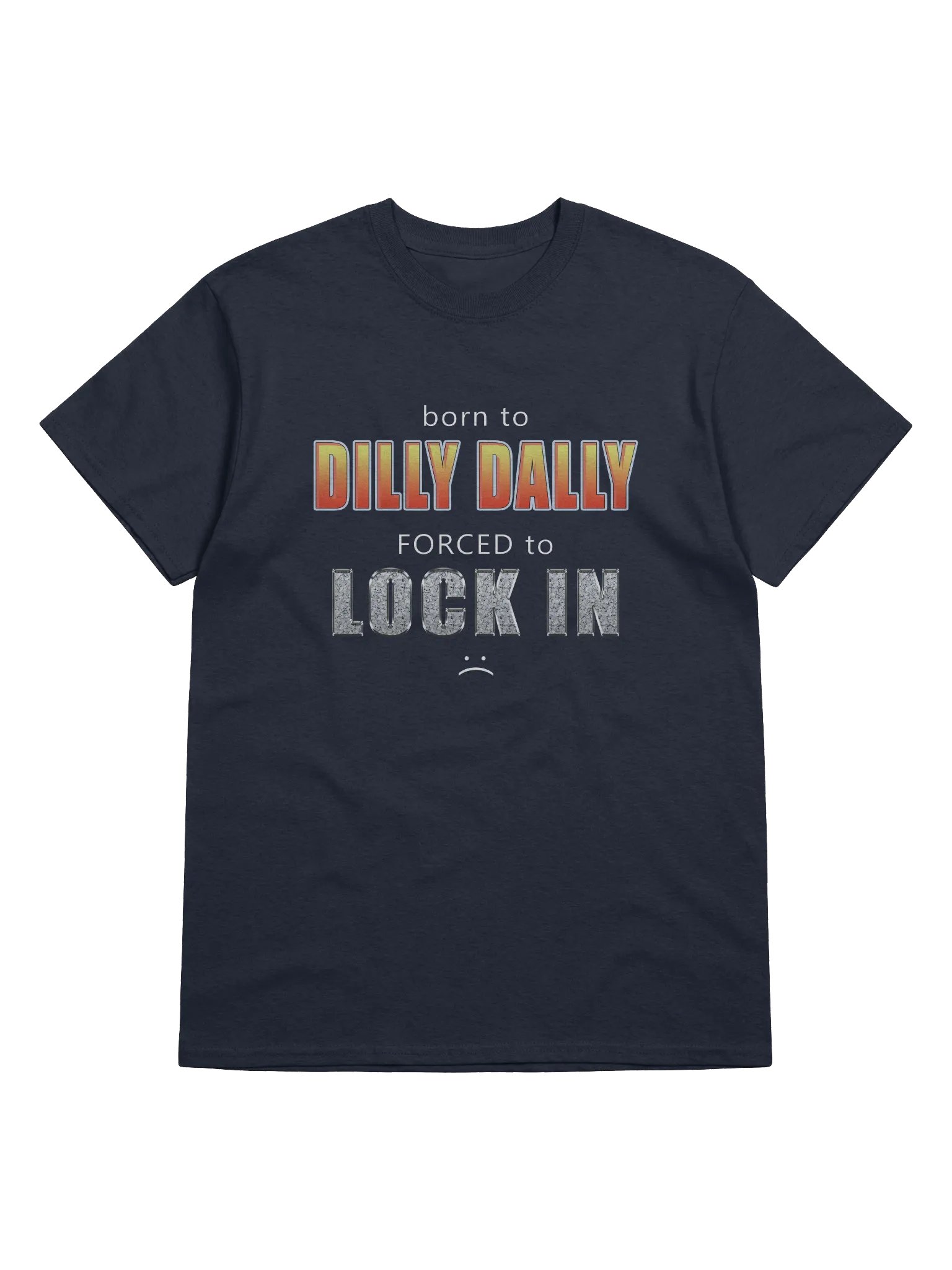 FORCED TO LOCK IN T-SHIRT product image (1)