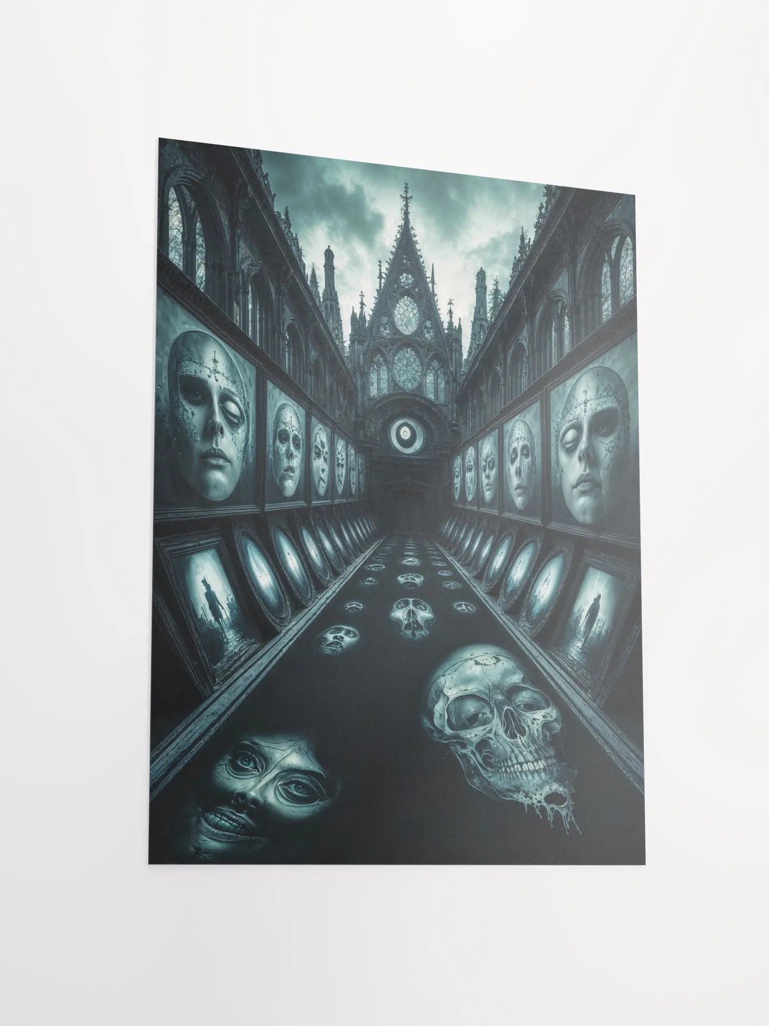 Gothic Corridor Haunting Poster product image (5)