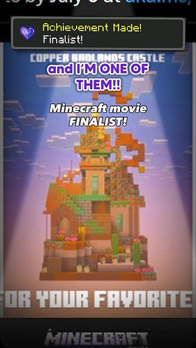 My Minecraft Build Could be In The Minecraft Movie... #minecraft #minecraftbuild #minecraftmovie #roscumber