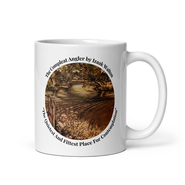 Izaak Walton’s "The Compleat Angler" Quietest and Fittest Place Vintage T-Shirt – Arthur Rackham Mug product image (1)