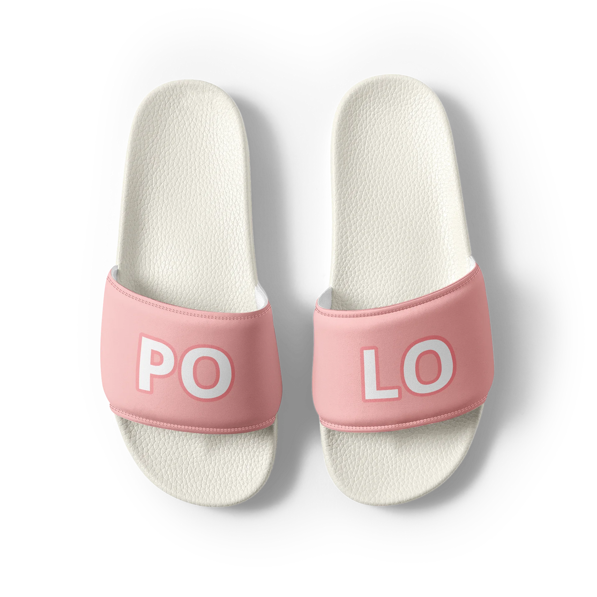 Pink Monogram Women's Slides product image (8)