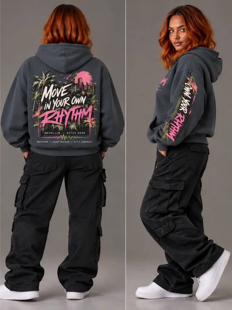 Own Your Rhythm – Urban Streetwear Hoodie product image (2)