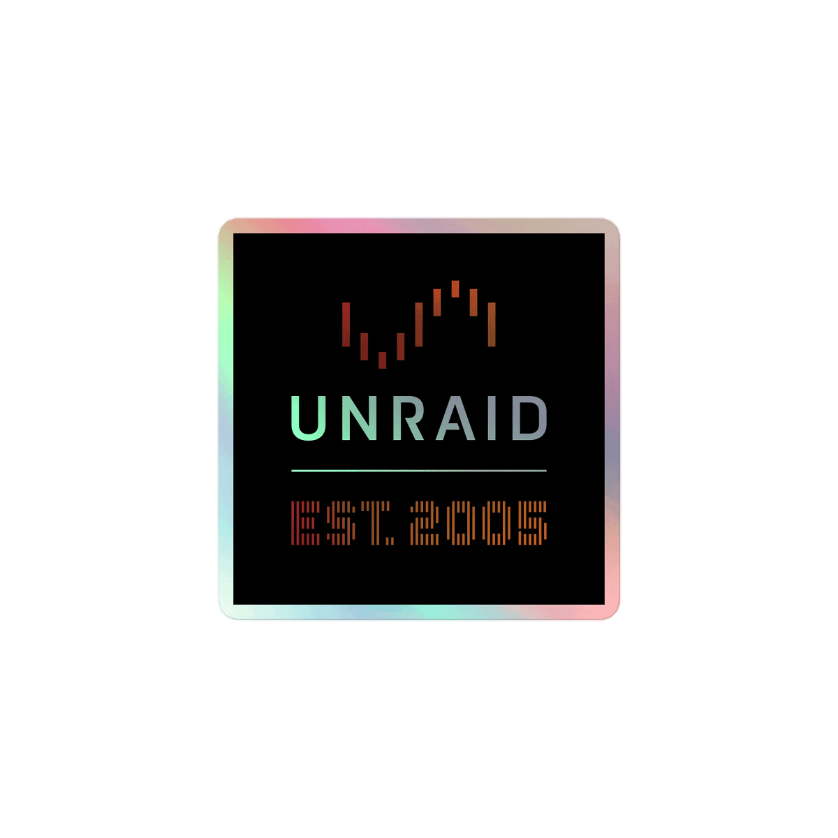 Unraid Logo Unraid Legacy Sticker | Unraid Merch Store
