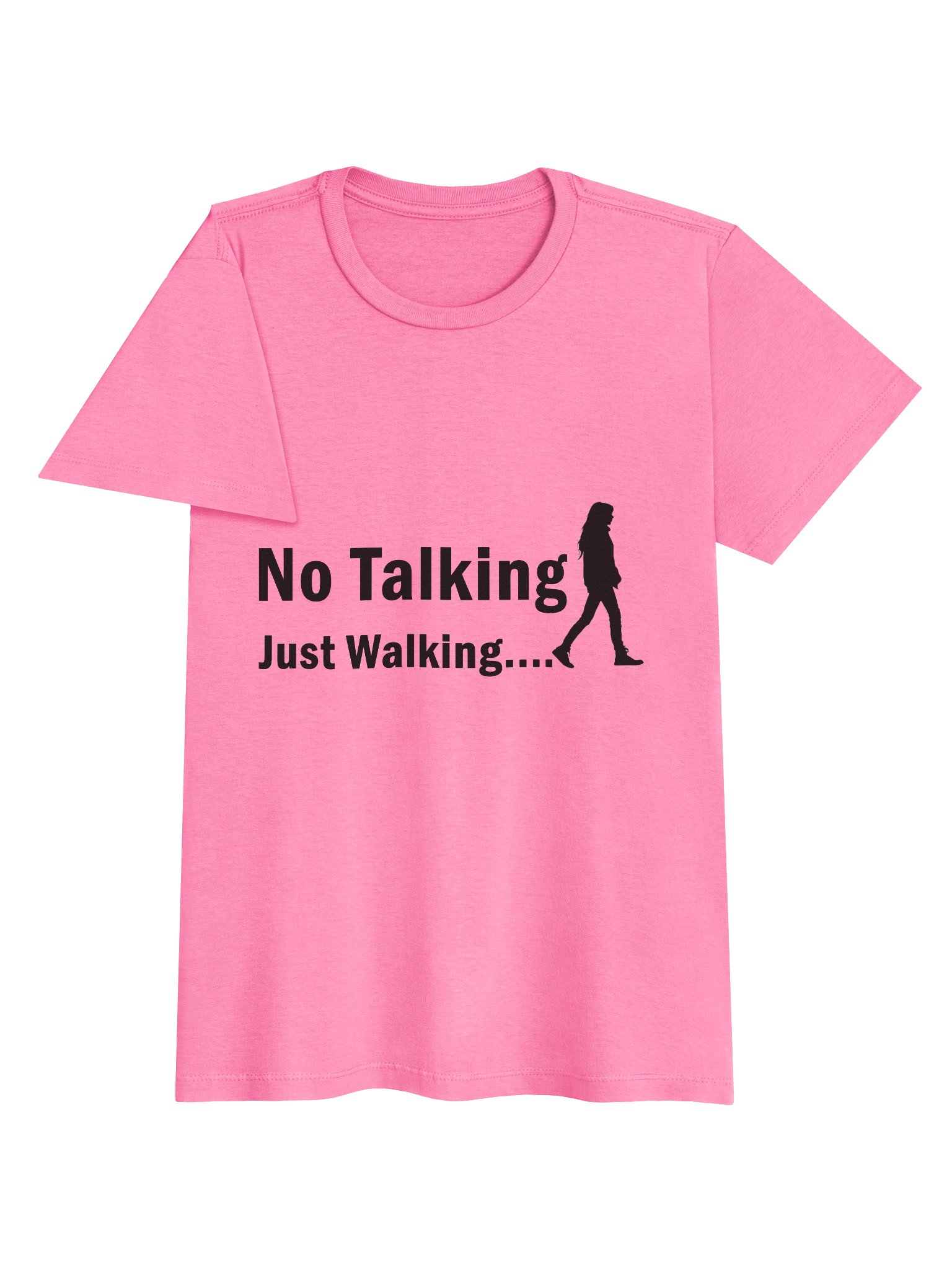 Gildan Women's Basic Softstyle T-Shirt - Silent Girl Walker product image (23)