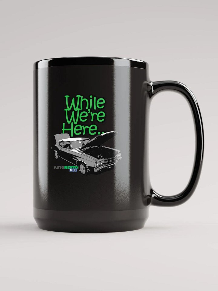 Old Chevelle 15oz Autorestomod Mug with ARM Logo product image (1)