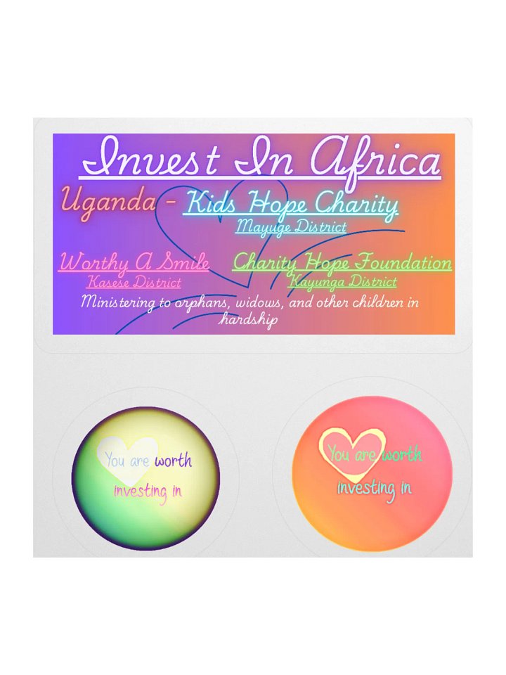 Invest In Uganda, Africa - Support Stickers product image (1)