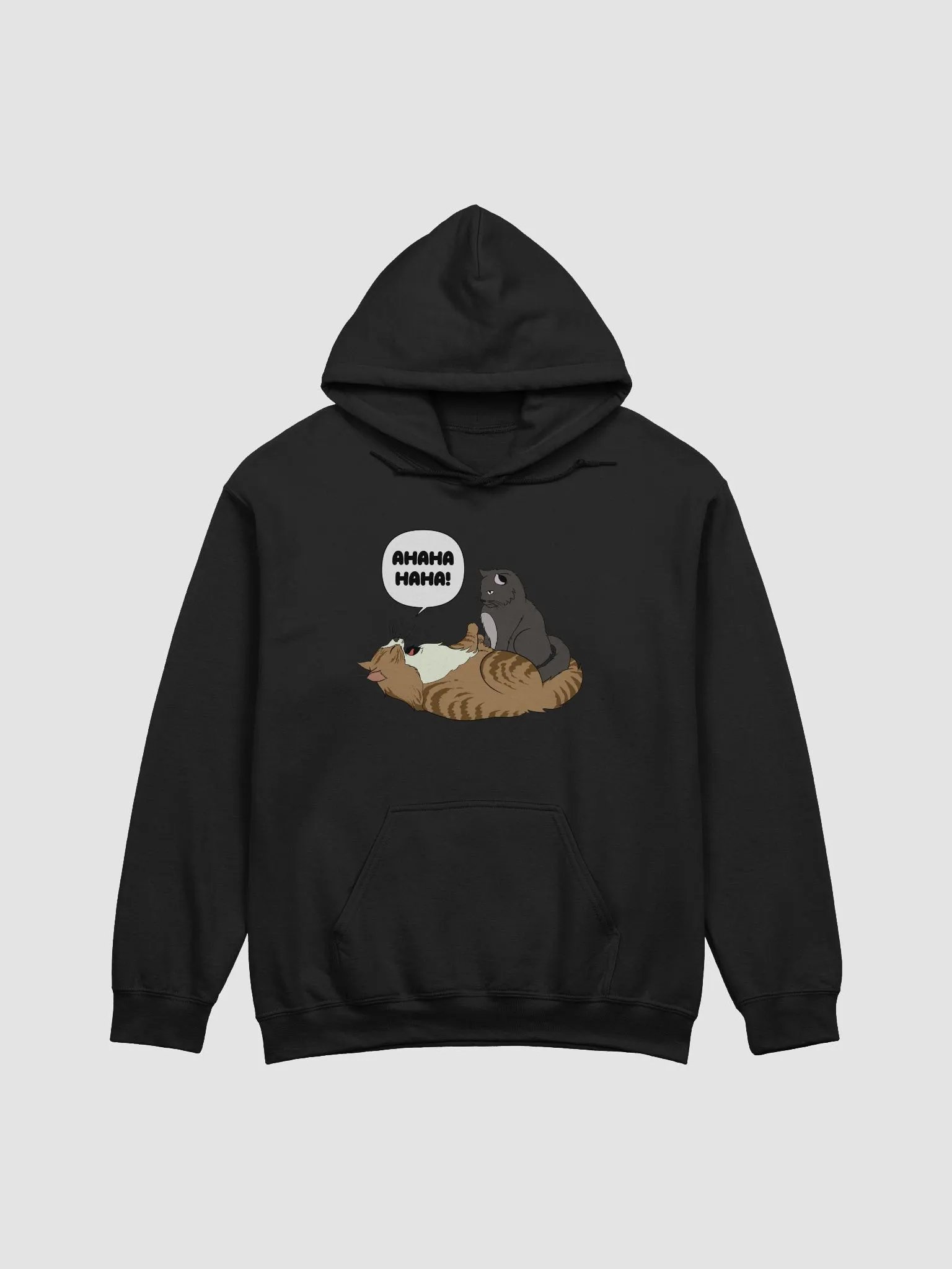 AHAHA Cat - Draw String Hoodie product image (3)