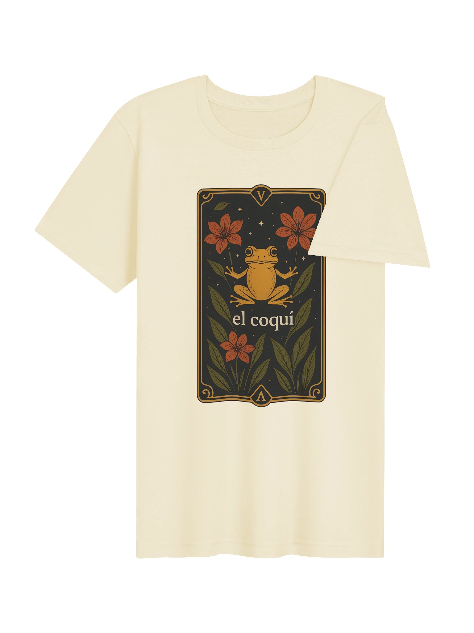 El Coquí Carta Tarot Camiseta Unisex product image (4)