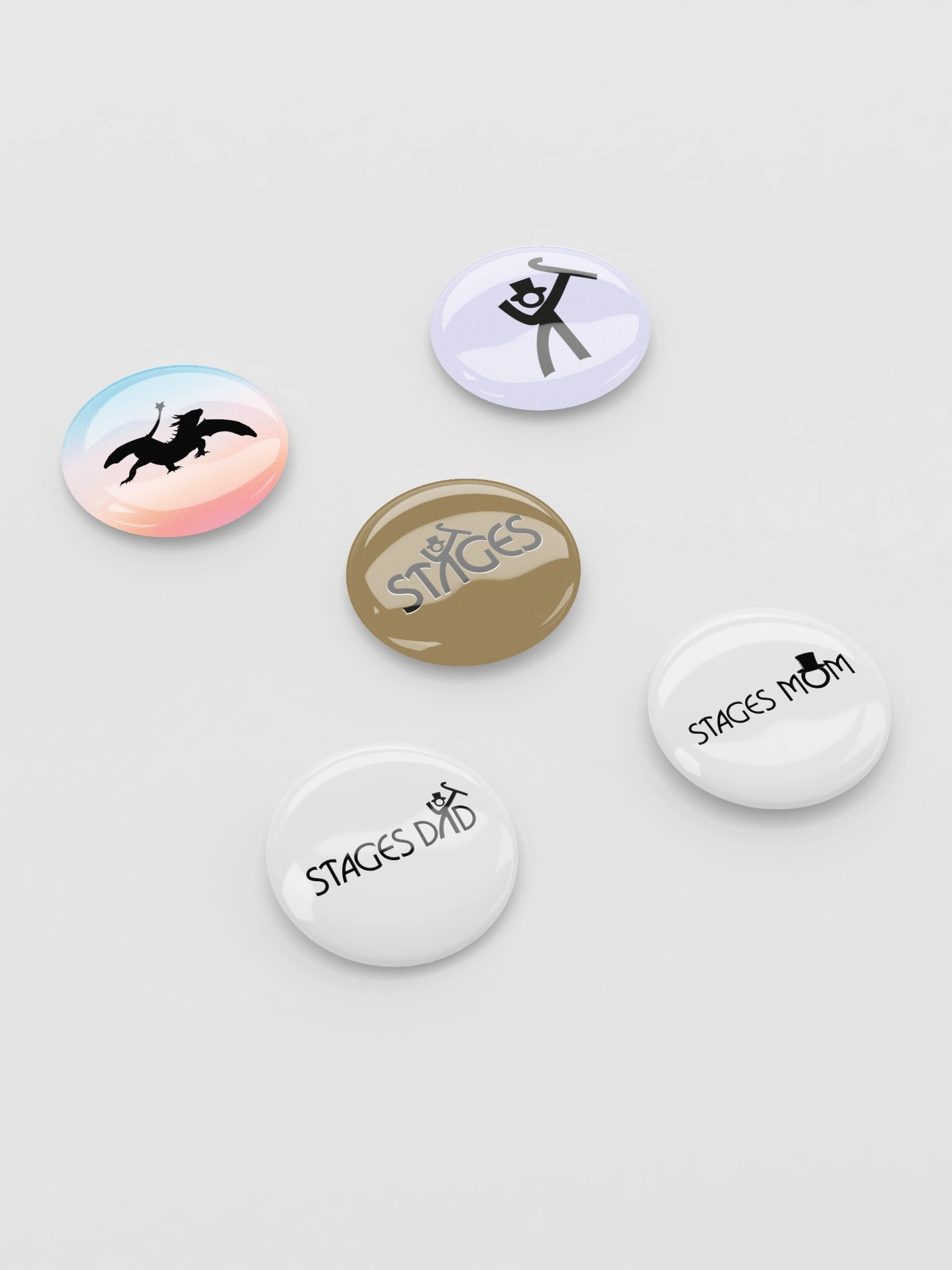 How to Train Your Dragon Jr. & Stages Pin Buttons product image (8)