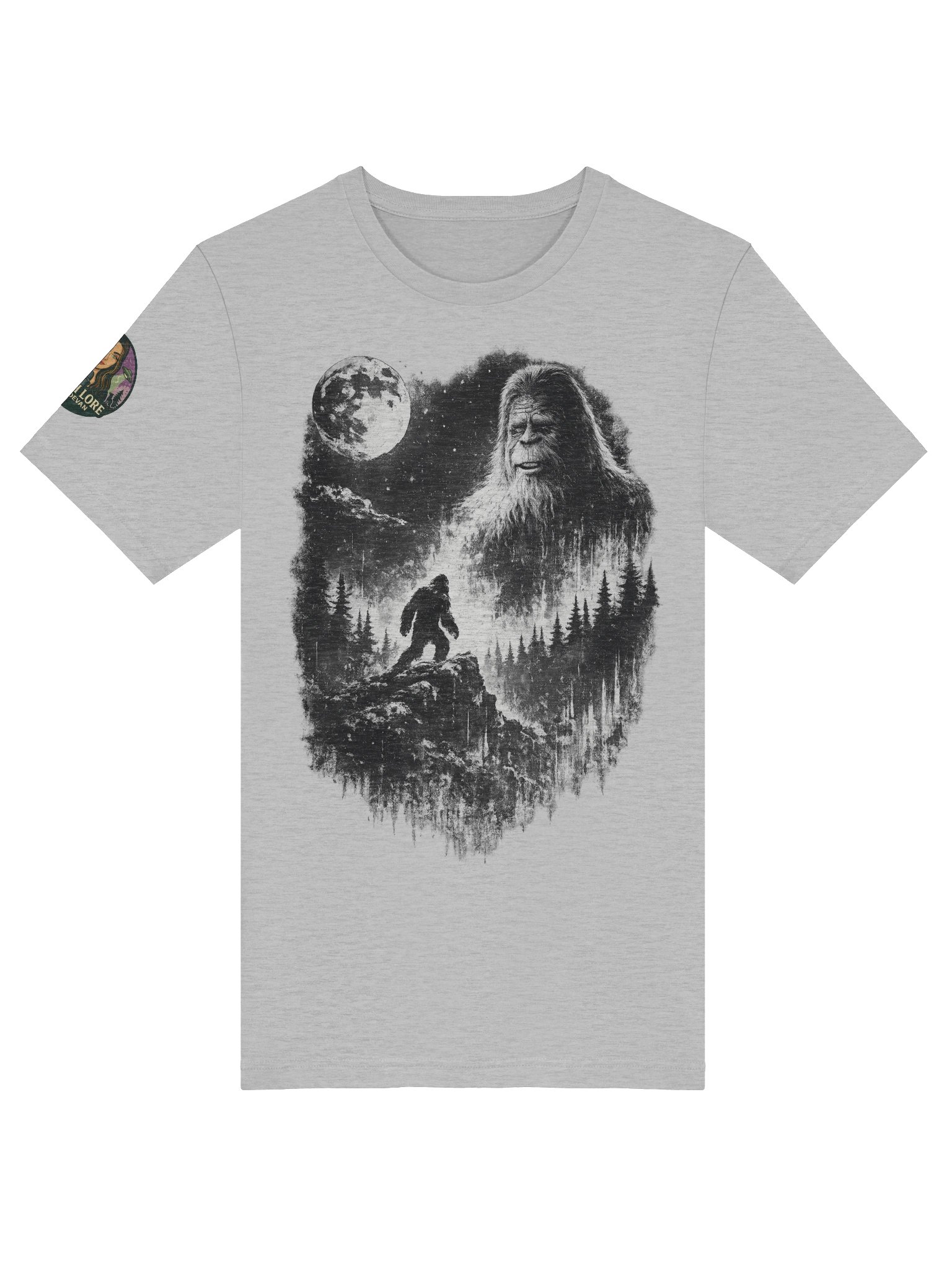 SENTIMENTAL SASQUATCH SUPER SOFT T-SHIRT product image (29)
