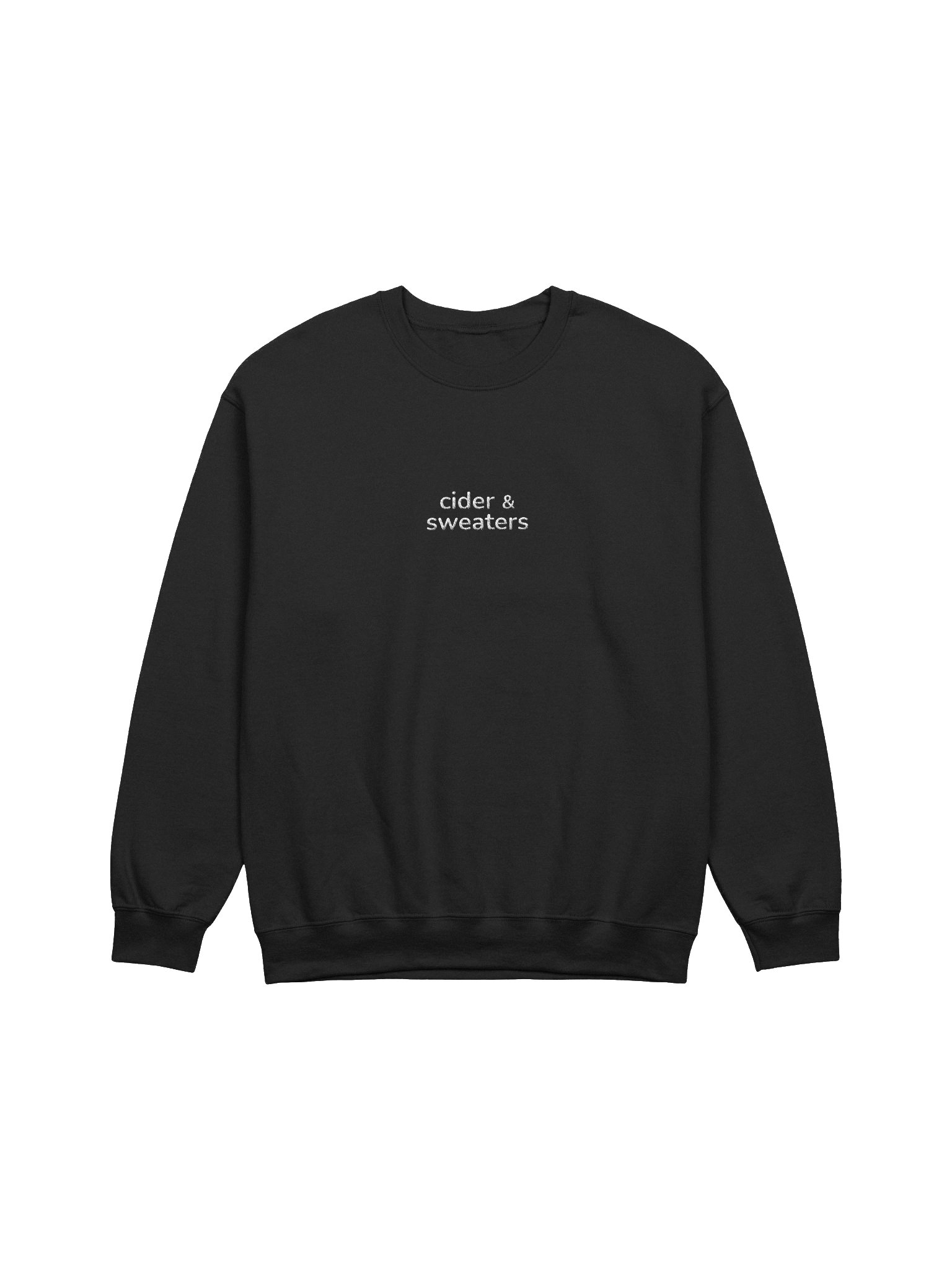 cider & sweaters embroidered sweatshirt product image (2)
