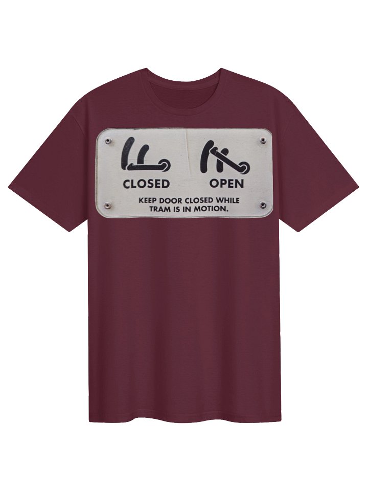 TRAM DOOR HANDLE t-shirt product image (1)