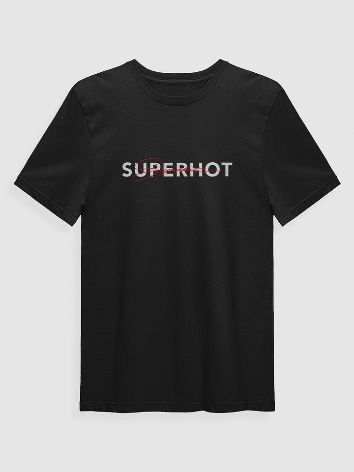 SUPERHOT SIGNATURE ULTRA T-SHIRT BLACK product image (1)