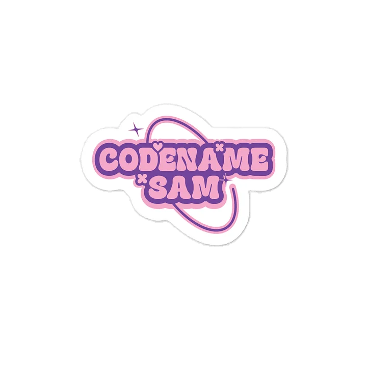 Codenamesam Groovy Logo Sticker product image (1)