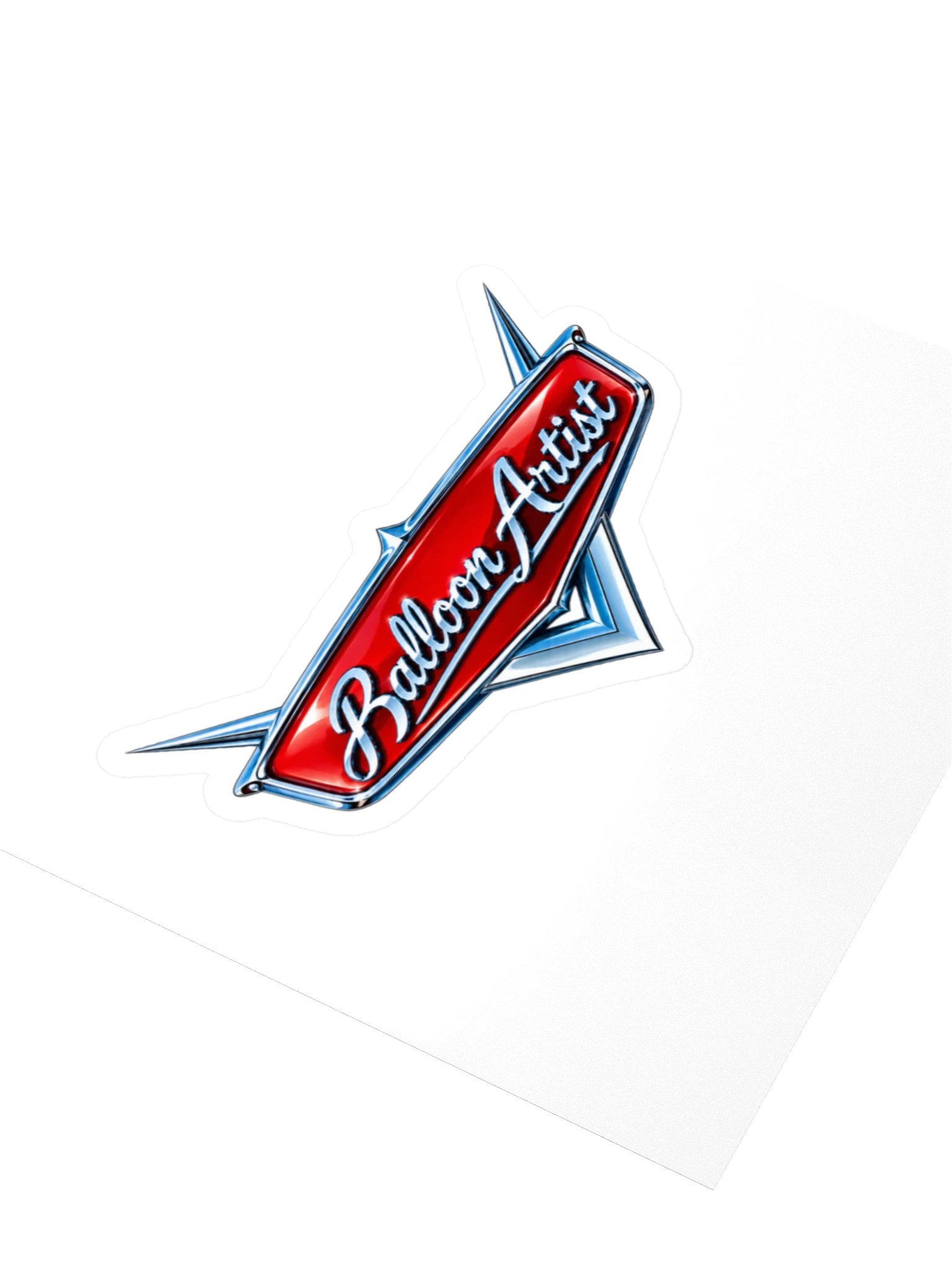 Balloon Artist Full Throttle Kiss Cut Sticker product image (3)