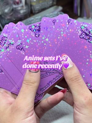 Orders I’ve done recently 💜  Pink Megumi and pink Choso have been super popular and I am soooo happy about it 🤭  Which set is your favourite? More JJK sets to come soon 🙂‍↕️  All these sets are available to purchase on my website - Thebuildergelbabe.com 🫶🏼  #jjk #jujutsukaisen #choso #megumi #nanami 