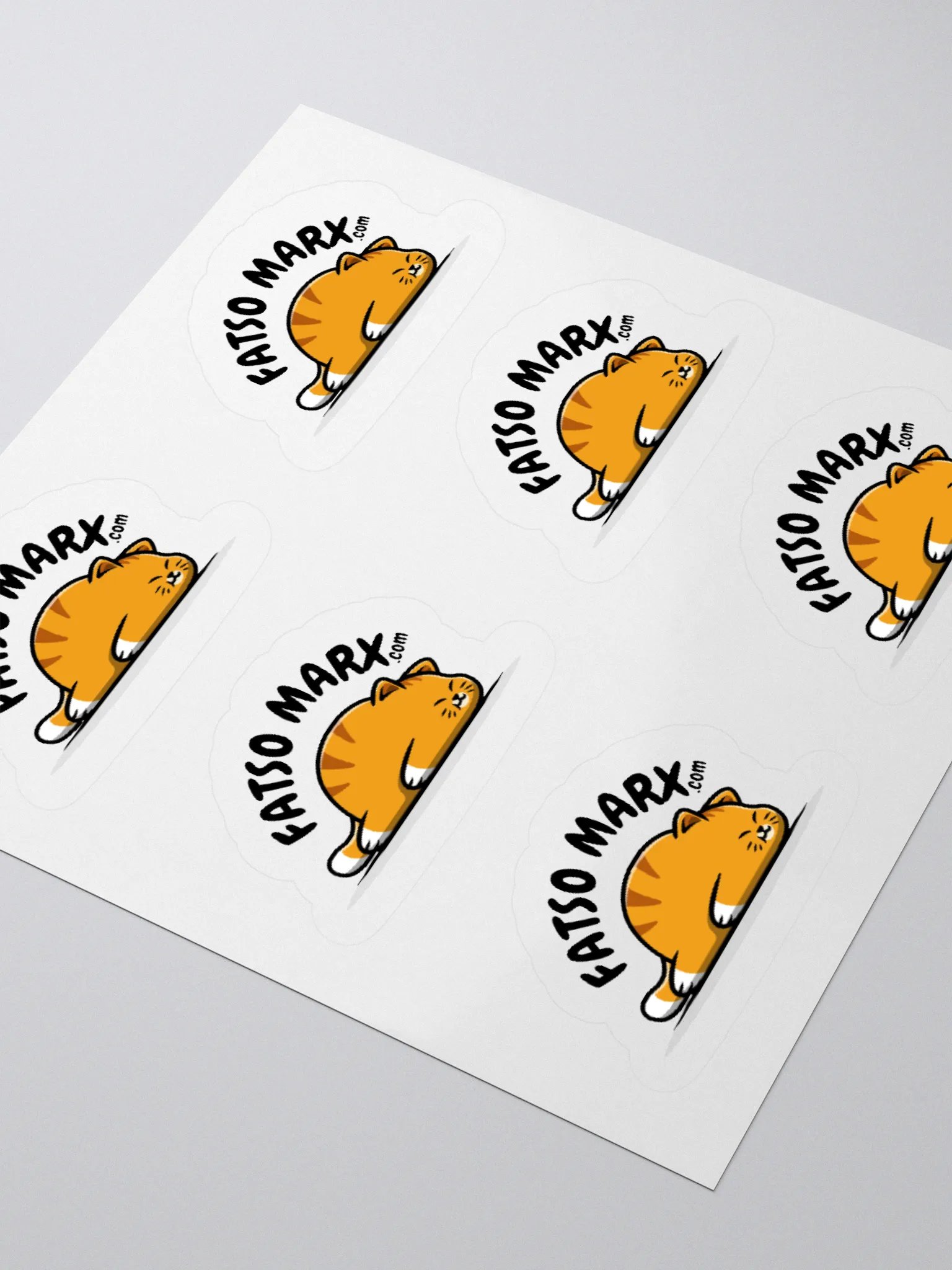Fatso Marx Logo Sticker Sheet product image (3)