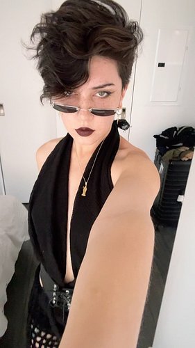 Nancy from The Craft as an adult. You can call me if you need to be picked up from the party. I won’t tell your parents. 

Me...