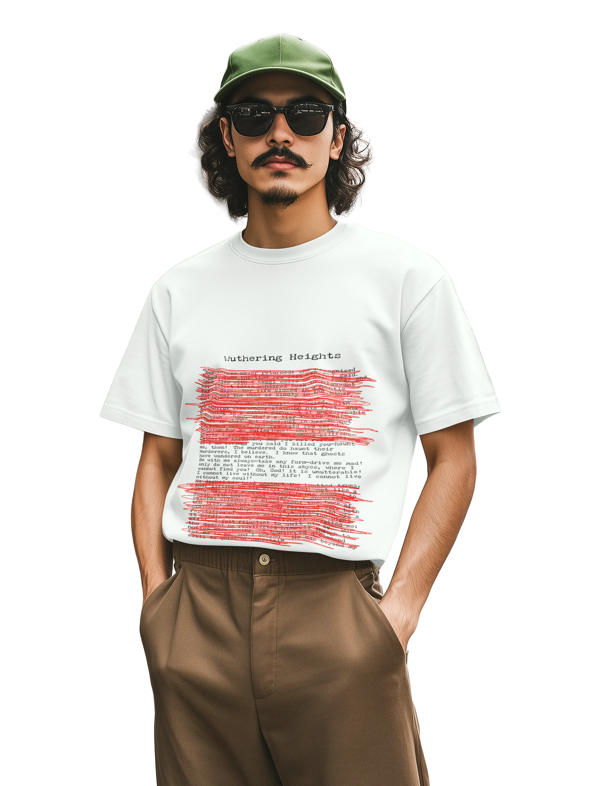 Wuthering Heights Quote T-Shirt product image (1)