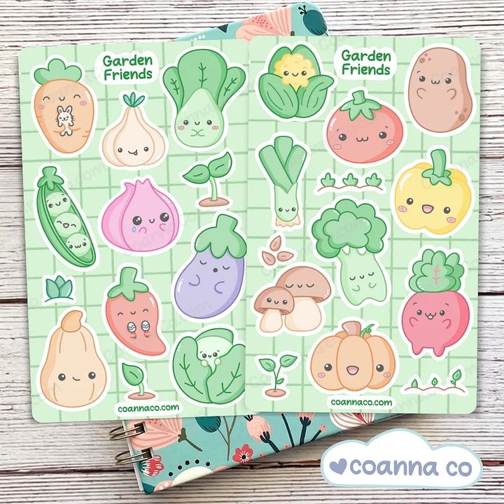 Garden Friends Sticker Sheet product image (3)