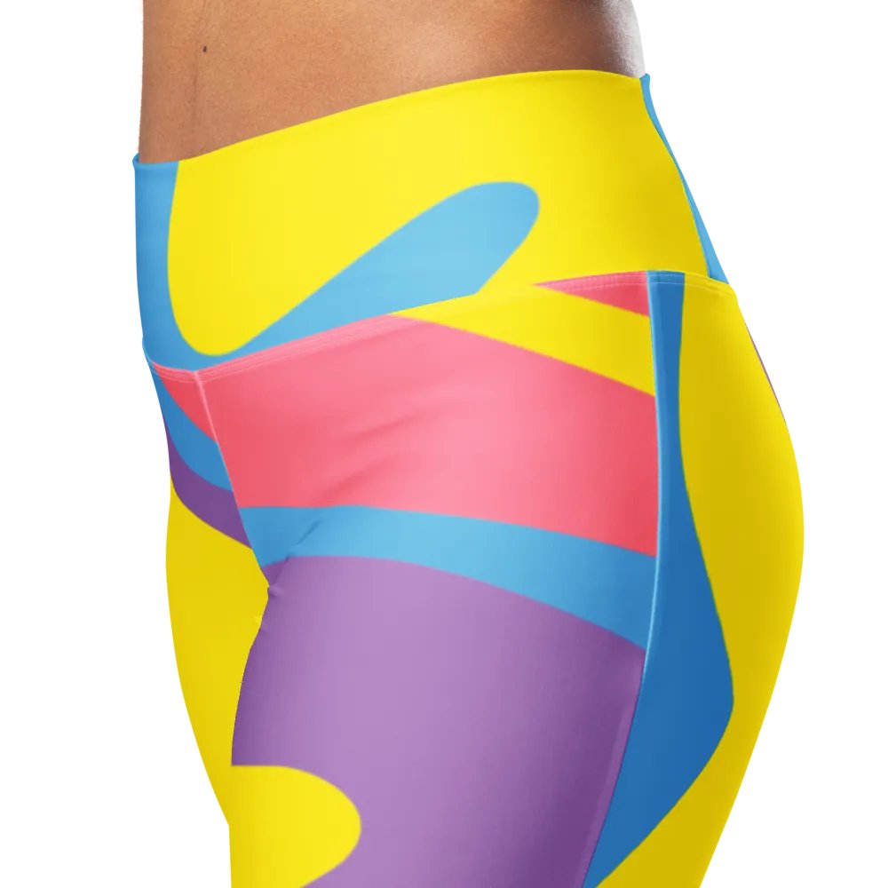 Psychedelic Swirl All-Over Leggings product image (1)