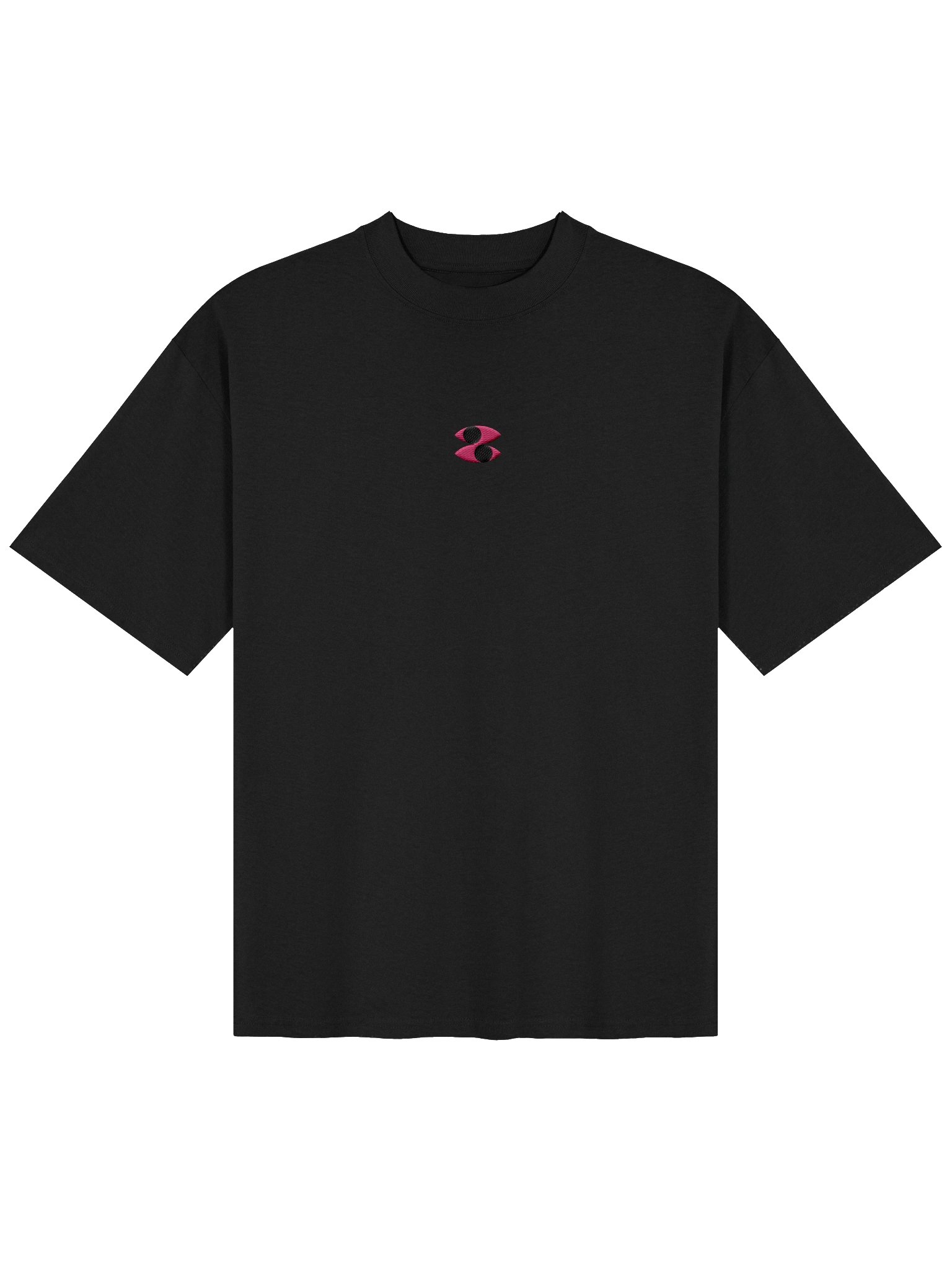 Embroidered Baggy Tee - Rose product image (1)