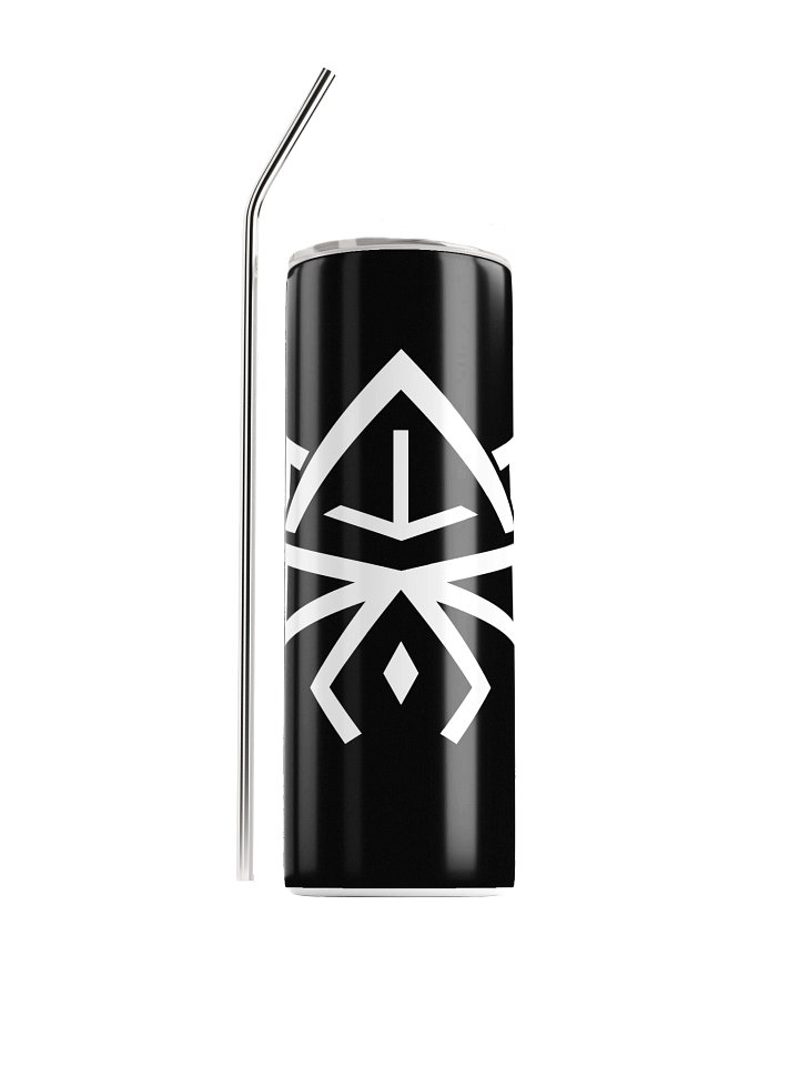Arcadia Tumbler [Black; White Logo] product image (1)