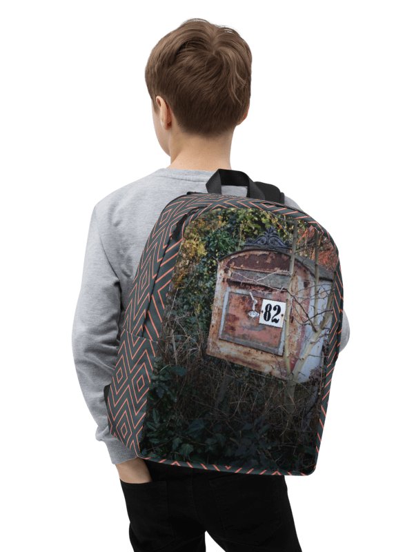 Design-backpack - Rusty mailbox (Dark Design) product image (1)