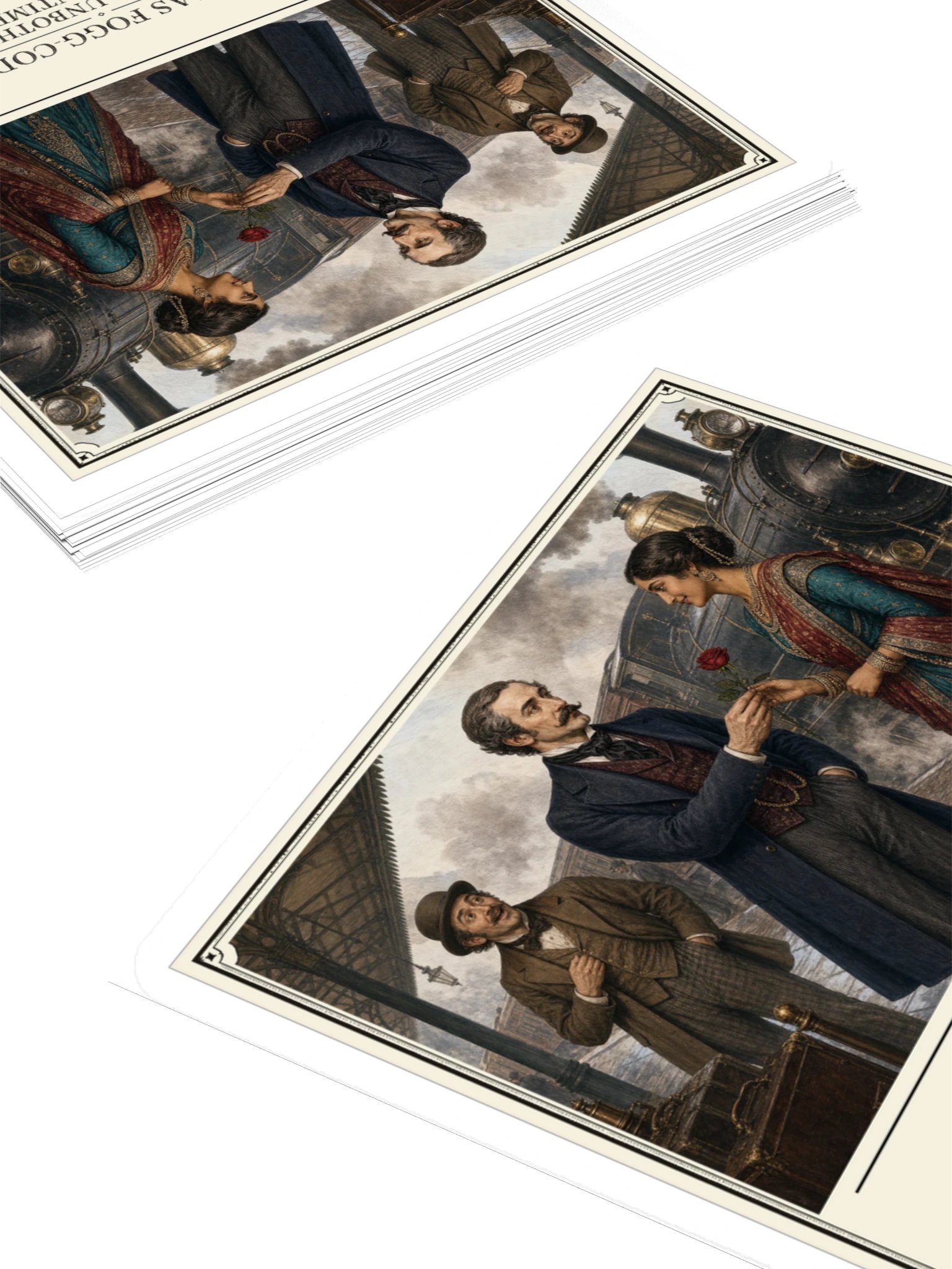 Phileas Fogg Coded Punctual Unbothered Secretly Sentimental -- Around the World in Eighty Days Sticker product image (4)