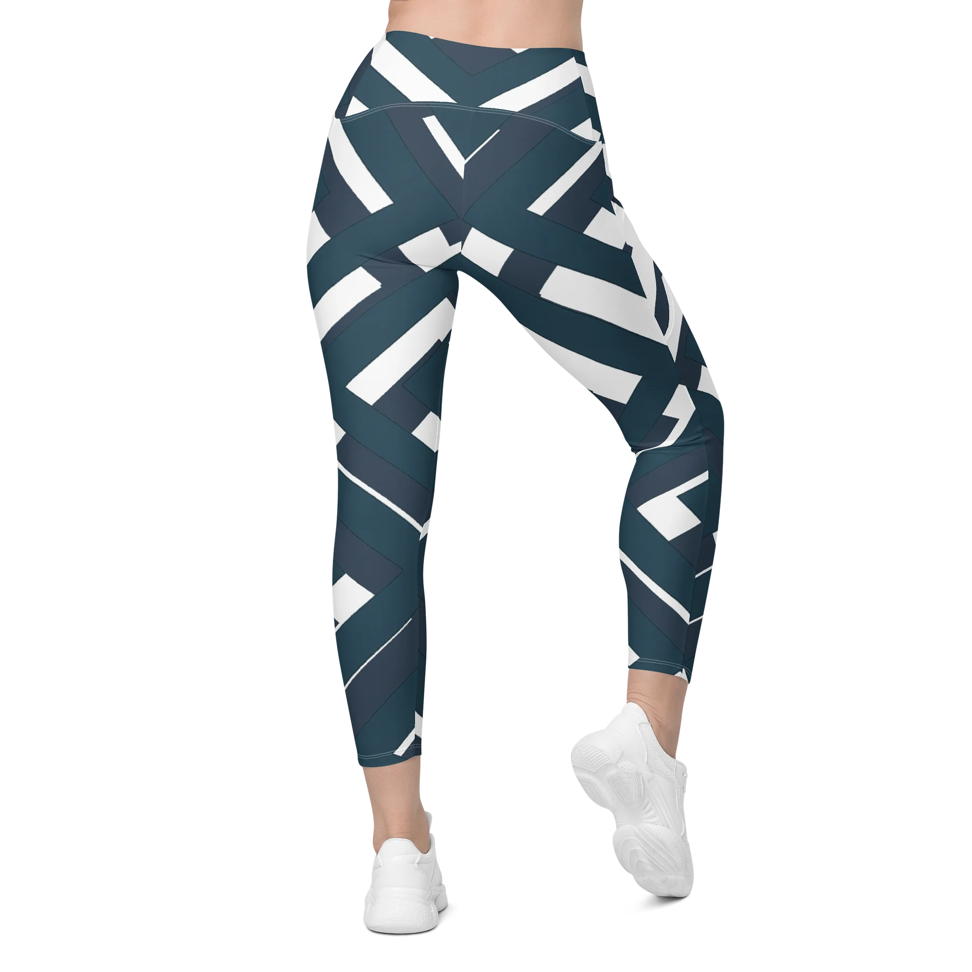 'PHILIUS' Symmetric Diamond All-Over Leggings product image (2)
