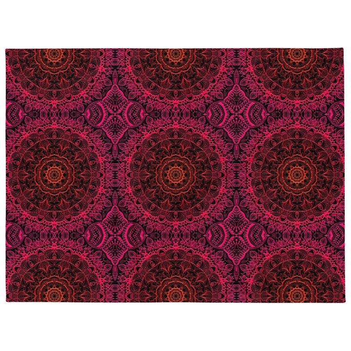 Mandala Dream Throw Blanket product image (1)