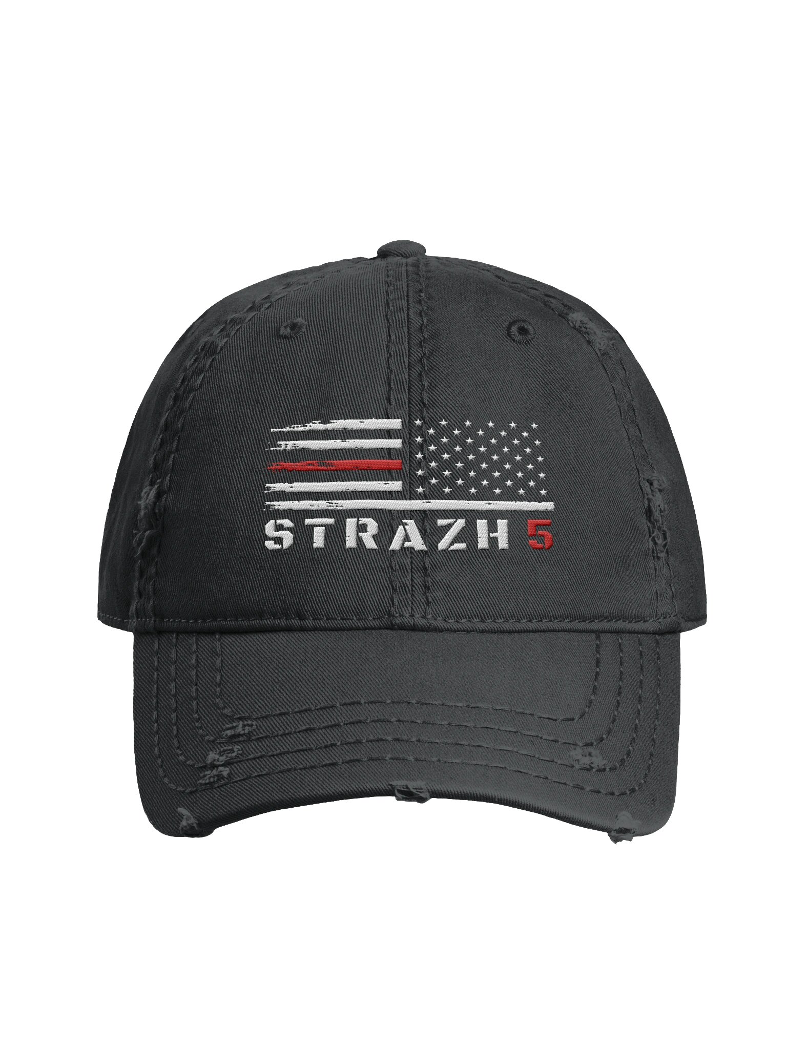 STRAZH 5 Distressed Flag Cap product image (1)