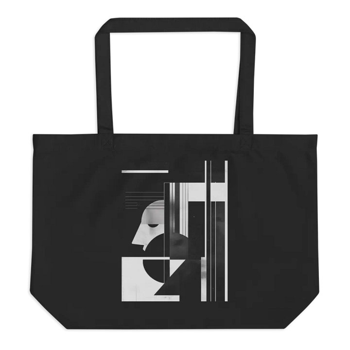 Abstract Persona 007 (Black) (Organic Cotton Tote) product image (1)