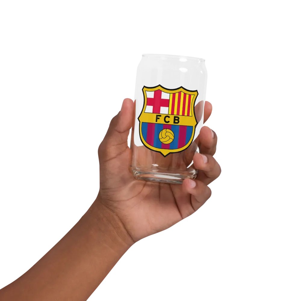 Barcelona Soccer Team - Can-Shaped Glass product image (2)