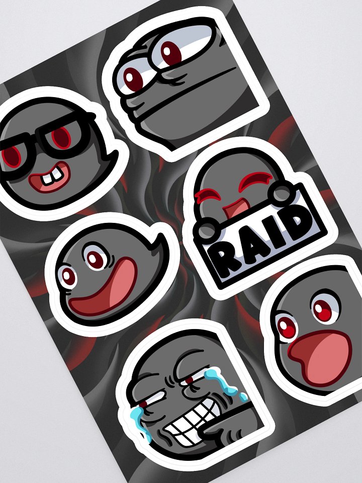 Emote Sticker Sheet 7 product image (1)