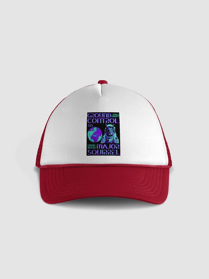 Space Oddity Squirrel Trucker Hat product image (1)
