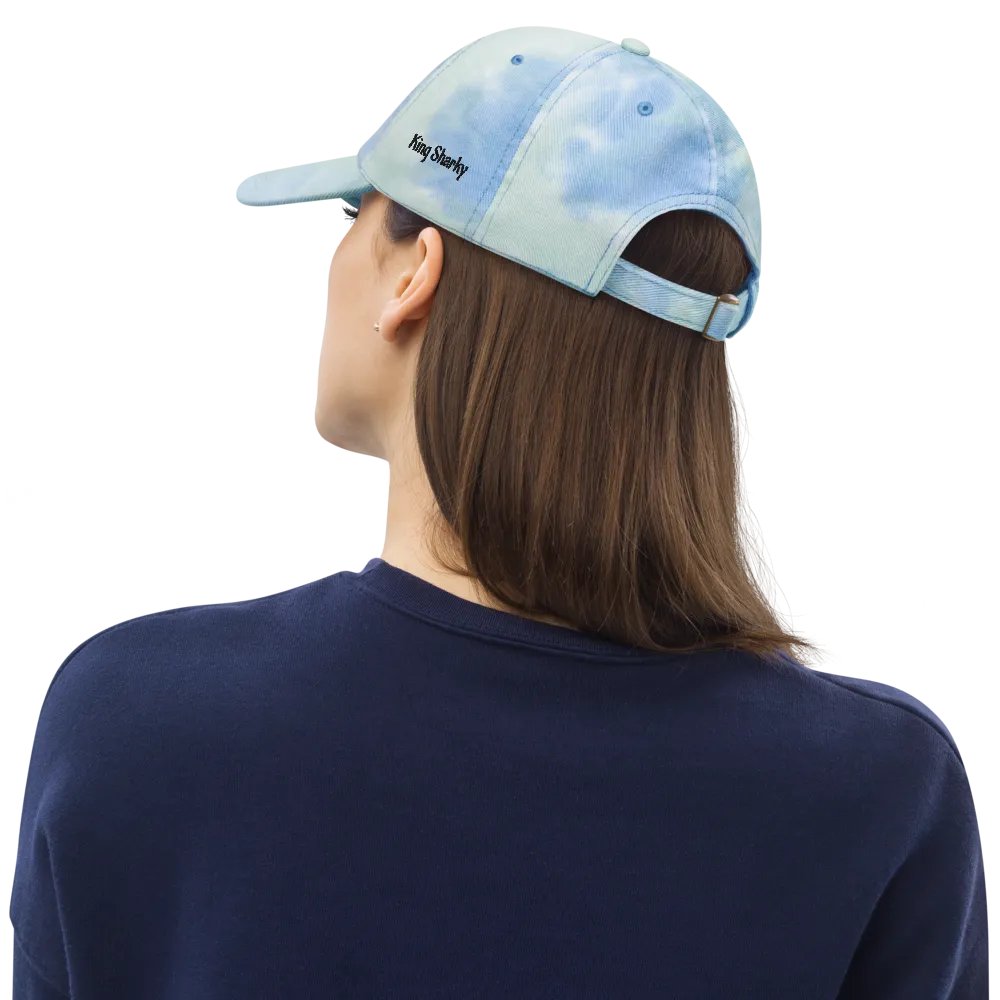 King Sharky Blue Cloud Tie Dye Hat product image (5)