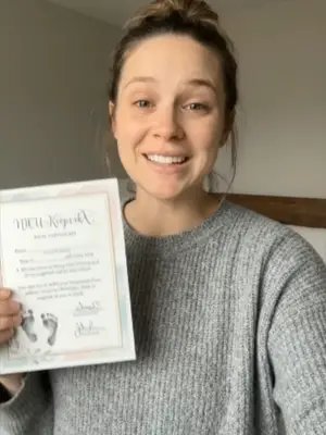 A moment every NICU mom remembers forever 🥹👶 Holding your baby's keepsake certificate hits different when you've fought this hard for them. Tag a NICU mom who needs to see this ❤️ #NICUmom #nicunurseurse #NICUbaby #preemiemom #NICUjourney #nicuawarness #preemiestrong #niculifeife #micropreemiereemie  #nursesoftiktok #nurselife #nicunurse #prematurebaby #fyp #newbornbabies #leopardo🐆 #nicuawarenessmonth