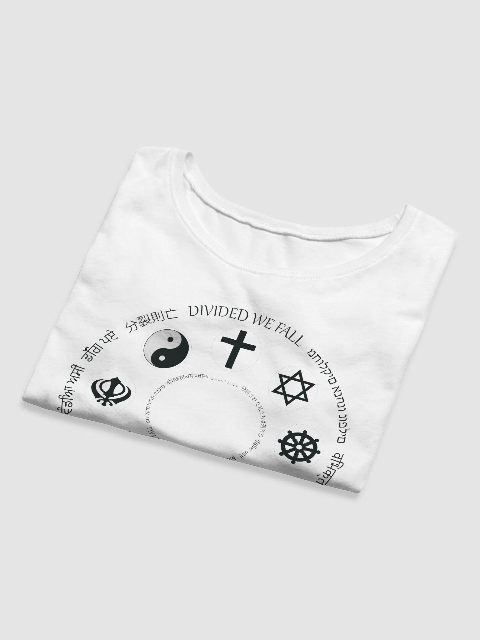 Divided We Fall - Religion - Bella+Canvas Women's Crop Tee product image (5)