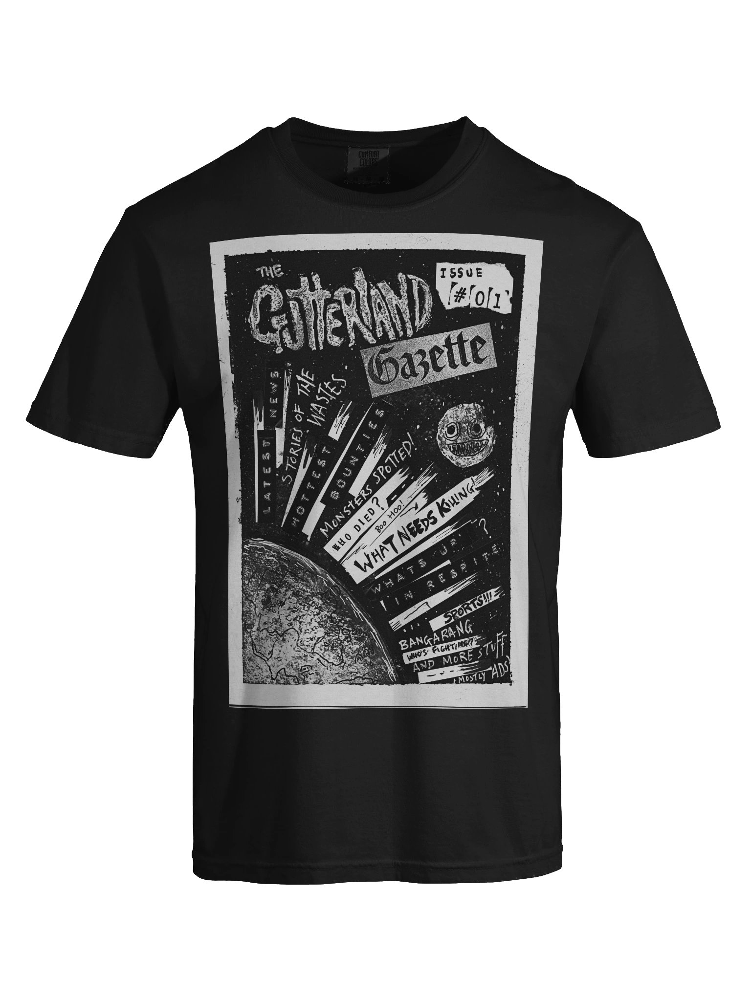 Gutterlands Gazette First edition T- Shirt product image (7)