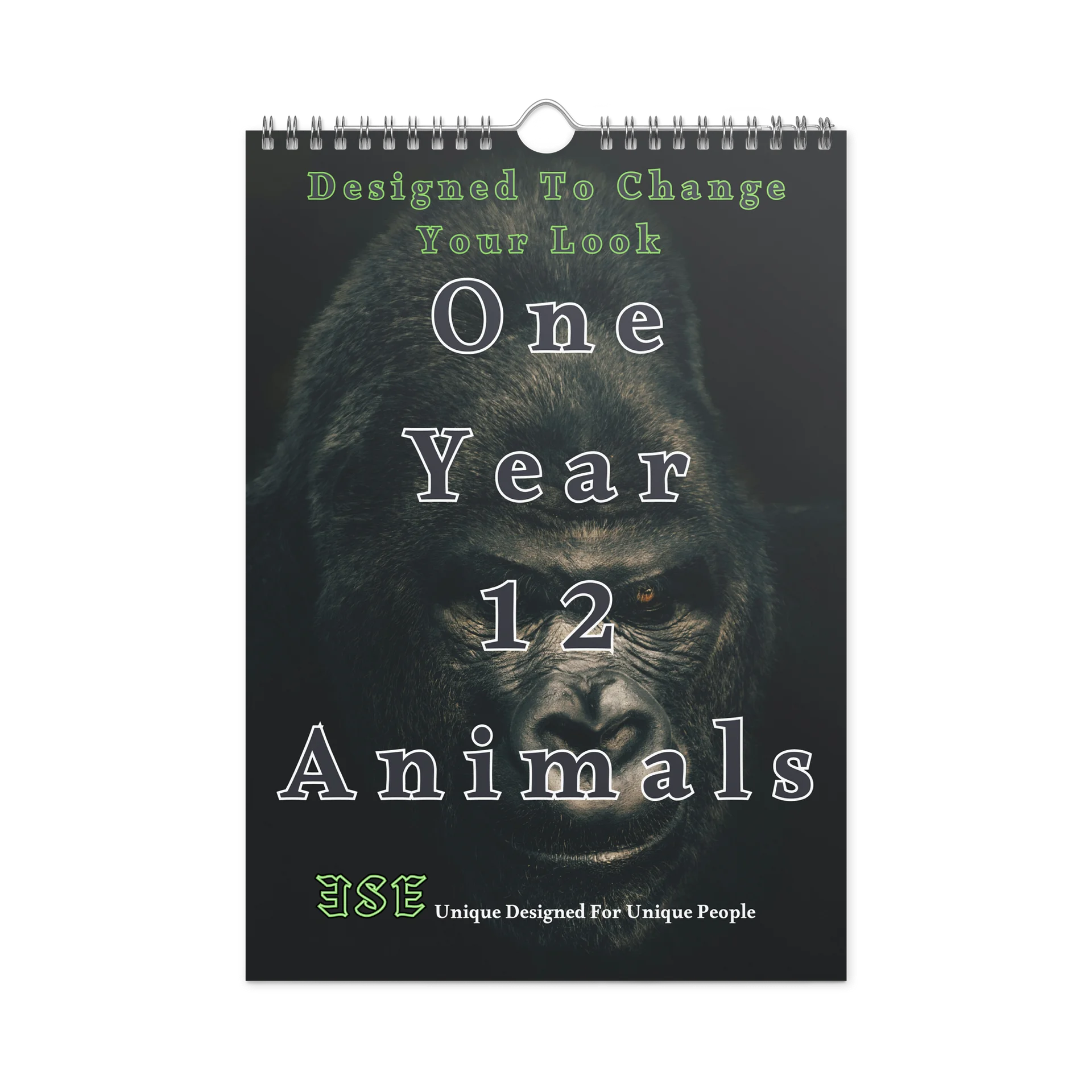One Year, Twelve Animals: ESE 2026 Wall Calendar product image (3)